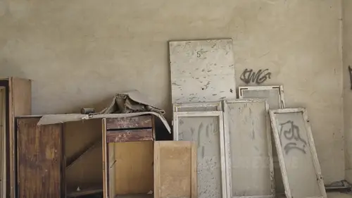 Opuszczony niedokończony dom z halą., Rzgów - photo 10/23