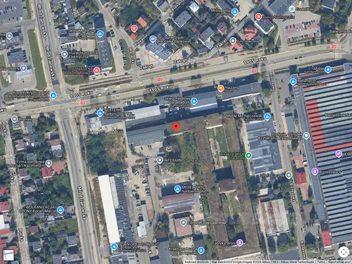 Schron fabryki broni łucznik - zdjęcie 1/1 - Google Satellite