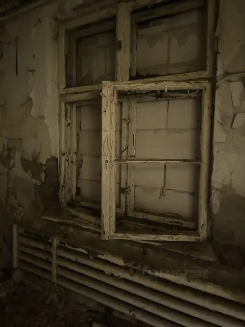 Opuszczone budynki szpitala psychiatrycznego srebrniki, Gdańsk - zdjęcie 17/42