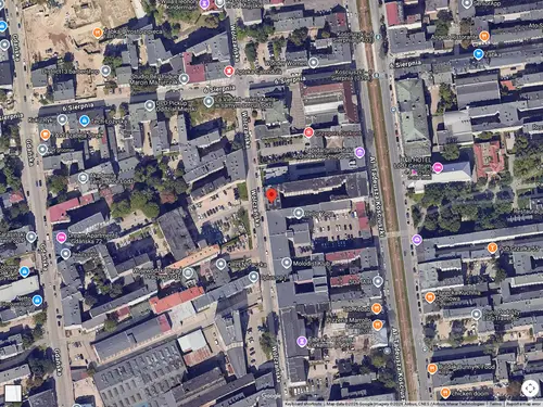 Opuszczona Fabryka Filipa Lissnera - zdjęcie 2/2 - Google Satellite