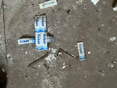 Opuszczony drewniany dwór
