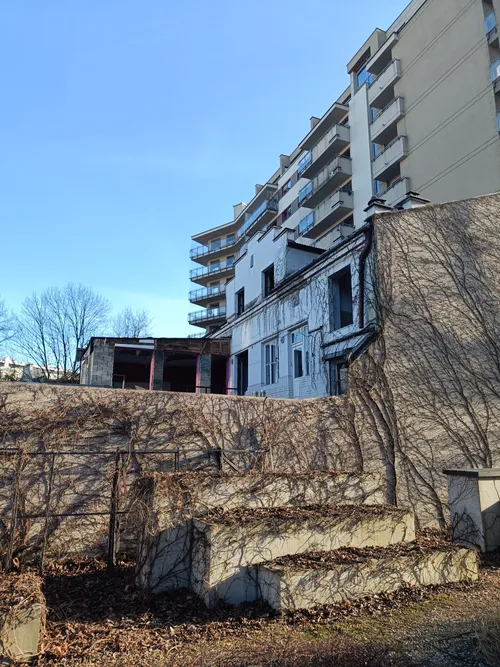 Opuszczona restauracja Orbit