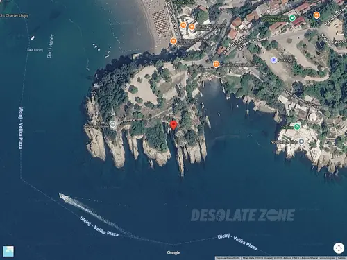 Fort ulcinij i ośrodek wypoczynkowy - zdjęcie 10/10 - Google Satellite