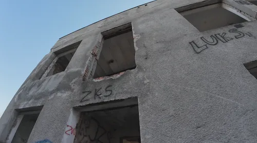 opuszczona kotłownia