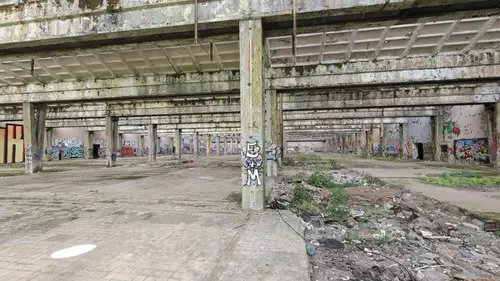 Opuszczone Zakłady Włókiennicze Bewelana w Bielsku-Białej, Bielsko-Biała - zdjęcie 1/96
