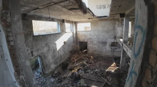 opuszczona kotłownia