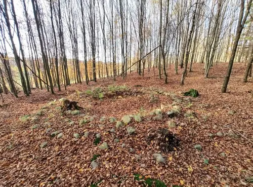 Starożytny cmentarz kurhanowy