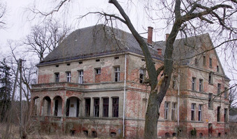 Opuszczony pałac, Zbarzewo,