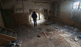 Opuszczony dworzec kolejowy