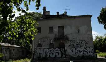 Opuszczony budynek, Warszawa,