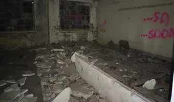 Opuszczona bursa szkolna, Katowice - Szopienice