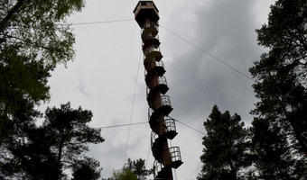 Wieża obserwacyjna, poligon Biedrusko,