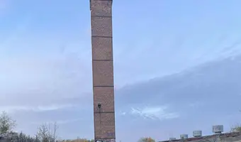 Opuszczona osiedlowa kotłownia