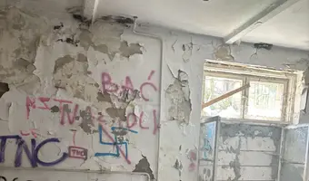 Opuszczone budynki szpitala psychiatrycznego srebrniki, Gdańsk