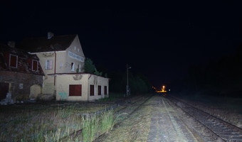 Dworzec kolejowy olpuch- wdzydze