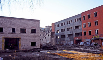 Zakład konstrukcji żelazo - betonowych i budynek administracji, rezekne, Łotwa