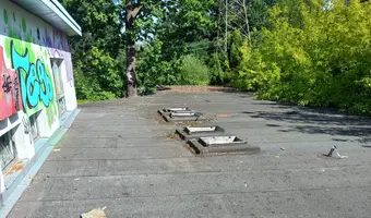 Opuszczony zakład PAWO