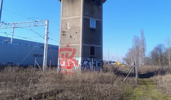 Opuszczona wieża ciśnień, Łódź