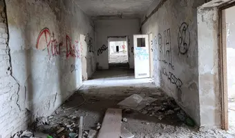 Opuszczone budynki po dawnych koszarach wojskowych, Borne Sulinowo