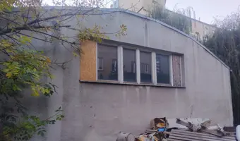 Opusczona hala ŁKS