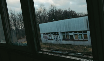 Opuszczona przychodnia przy KWK Śląsk - Ruda Śląska,