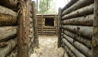 Opuszczone bunkry-Trójkąt Lidzbarski,