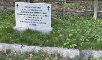 Cmentarz wojenny w lesie krogulec - zdjęcie 2/4