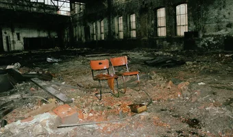 Opuszczona fabryka maszyn elektrycznych indukta s. a.