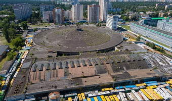 Park autobusów, Kijów,