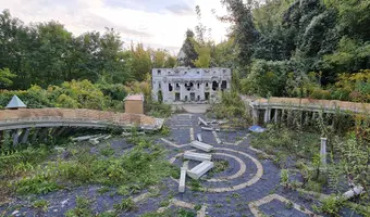 Opuszczony Park Miniatur Sakralnych Złota Góra w Częstochowie