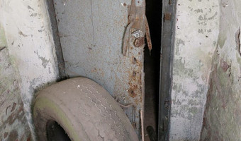 Schrony na terenie anilany, Łódź