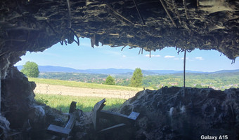 Schron bojowy " wyrwidąb", cięcina