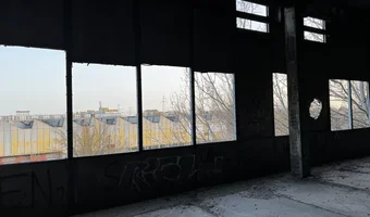 Opuszczona część budynku.( zakłady ursus) warszawa ursus