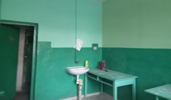 Opuszczona remiza o s p i budynki gospodarcze