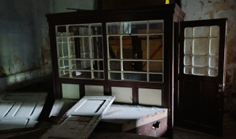 Neogotycki szpital z XIX wieku, Mokrzeszów,