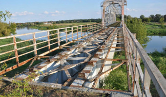 Opuszczony most kolejowy, Skwierzyna,