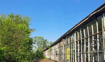 Opuszczone zakłady szybowcowe