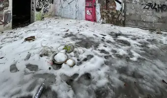 Opuszczona baza paliwowa