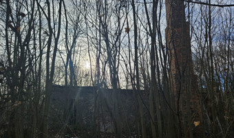 Opuszczony zakład z kominem