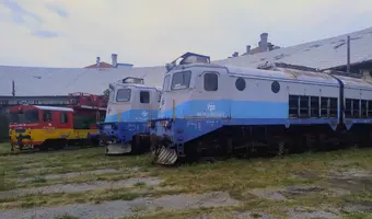 opuszczona parowozownia Trainengine