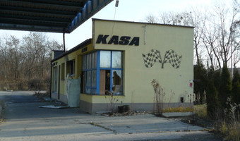 Opuszczona stacja paliw, Ruda Śląska,