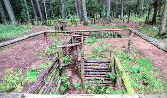 Opuszczone bunkry-Trójkąt Lidzbarski,