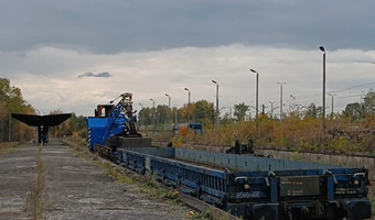 Opuszczona stacja kolejowa,