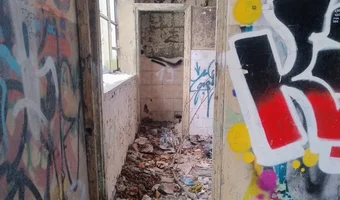 Opuszczona zajezdnia tramwajowa