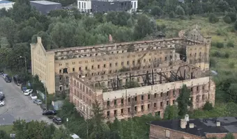 Stara rzeźnia, spalone spichlerze, Gdańsk