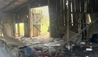 Ruiny domu i gospodarstwa