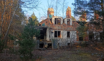 Porzucona nieskończona budowla - Czarna k/Wołomina,