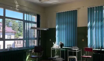 opuszczony szpital powiatowy