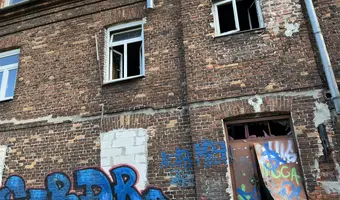 Przedwojenne opuszczone osiedle robotnicze