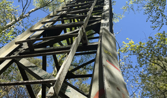 Wieża łączności - opuszczona, Sopot,